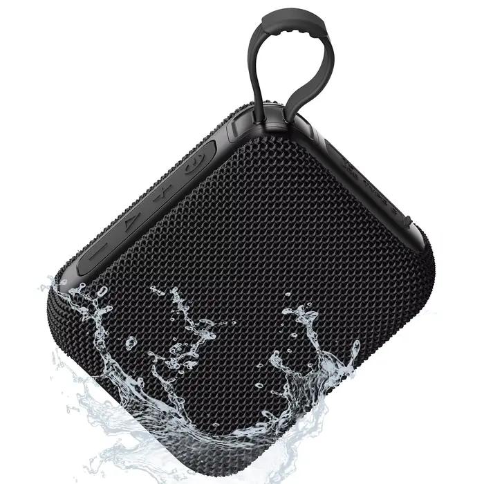 Haut-parleurs Bluetooth TWS 10W basses améliorées portables sans fil pour extérieur 30 heures étanche IP7 pour douche Bluetooth 5.3 violet