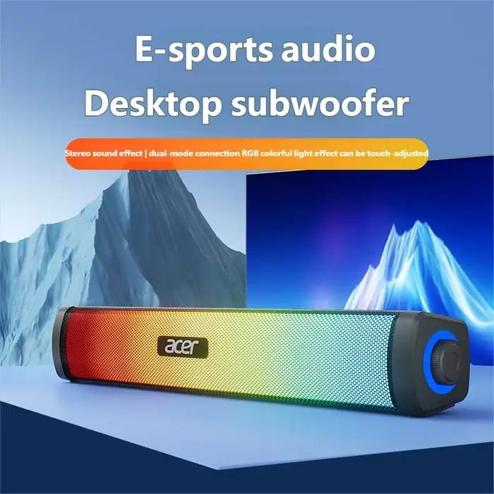Barre de son Acer RGB avec caisson de basses