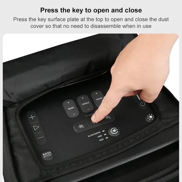 Housse de Protection Étanche pour Haut-Parleur Bluetooth JBL PartyBox 310 Accessoires Durables Anti-Poussière Anti-Rayures Occasions Extérieures Élégance Musique