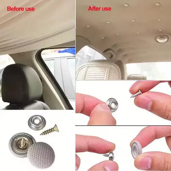 Bouchon à vis de fixation pour tissu de plafond de voiture
