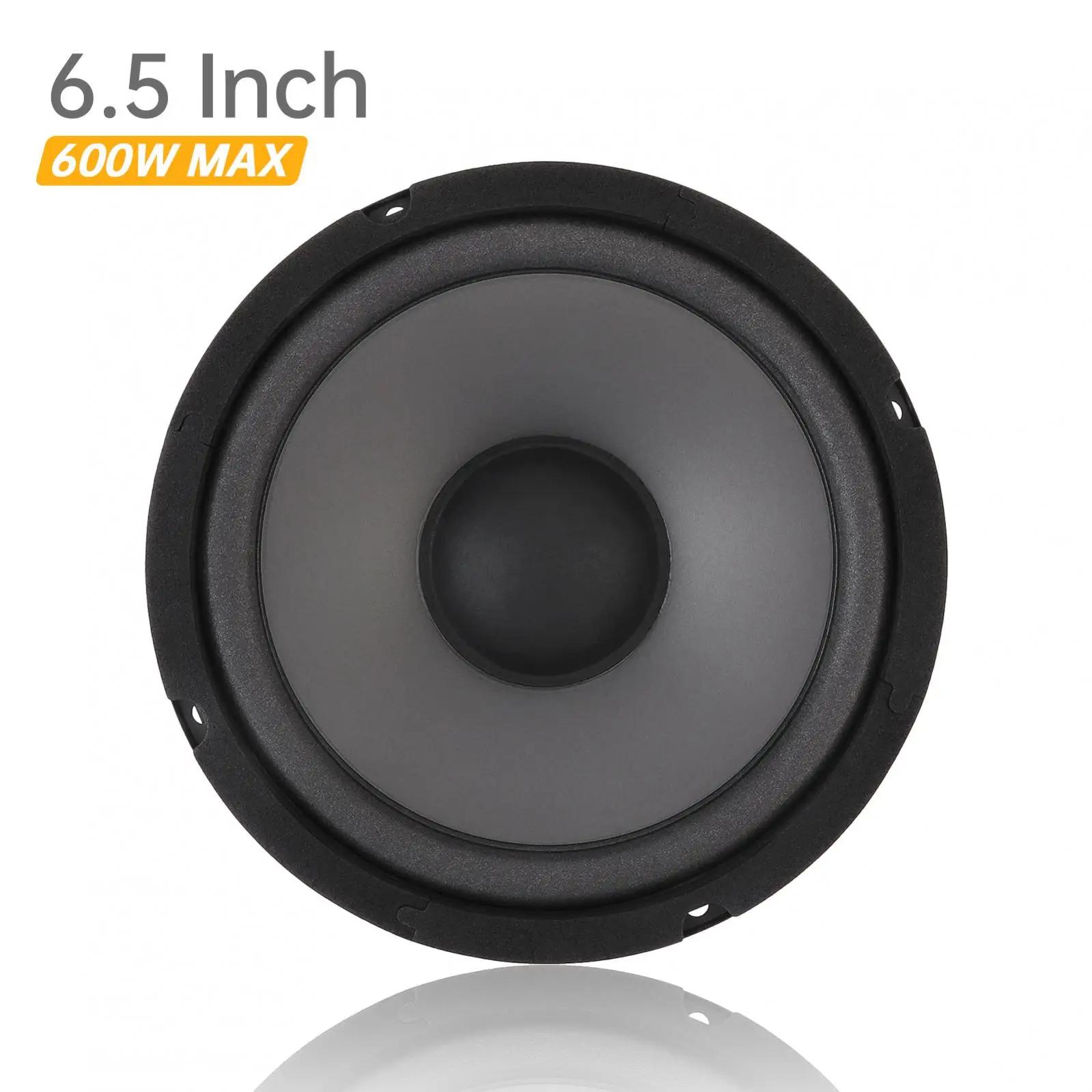 1 pièce 6.5 pouces haut-parleurs de voiture 600W 2 voies porte de véhicule caisson de basses Audio s