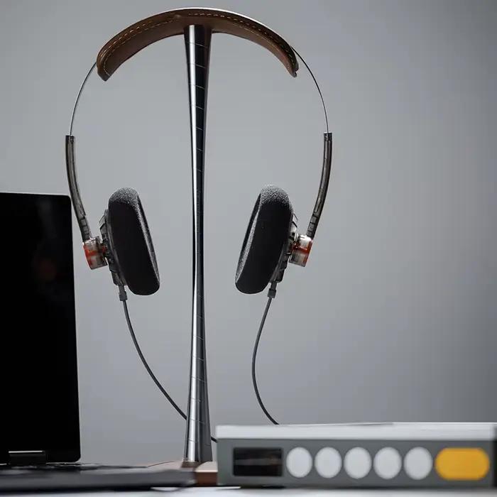 Moondrop Casque Hi-Fi Rétro Ouvert sur l'oreille avec Haut-parleur Dynamique 40 mm, Câble Modulaire