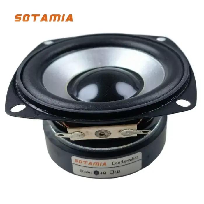 SOTAMIA 1 pièce Haut-parleur audio large bande 3 pouces 4 8 Ohm 20W Hifi pour musique domestique, DI