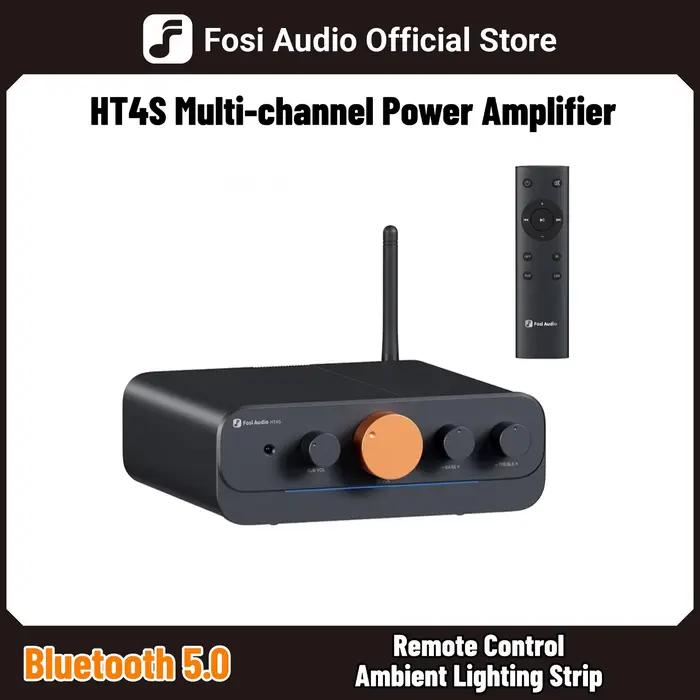Fosi Audio HT4S Bluetooth 4.1 amplificateur de son domestique, amplificateur de haut-parleur extérie