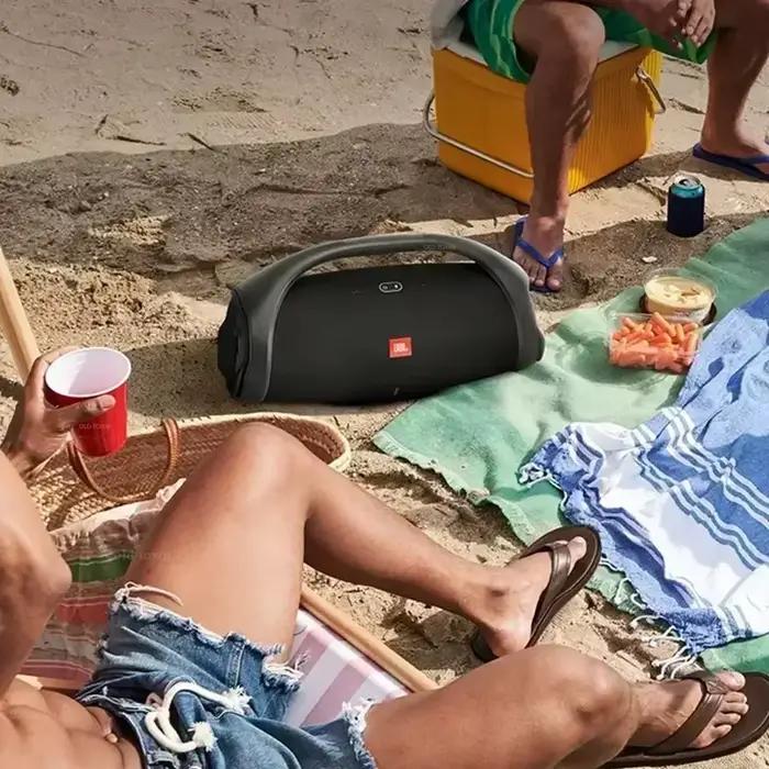 Enceinte Bluetooth portable JBL Boombox 2, enceinte étanche, son dynamique, subwoofer, stéréo extéri