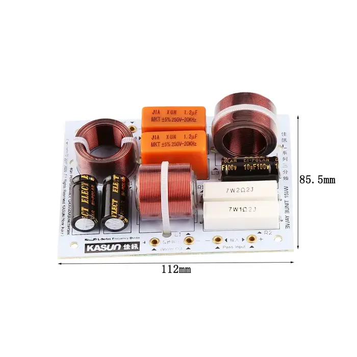 2 pièces L-380C 3 voies 3 haut-parleur (Tweeter + mi + basse) HiFi haut-parleurs domestiques Audio 2