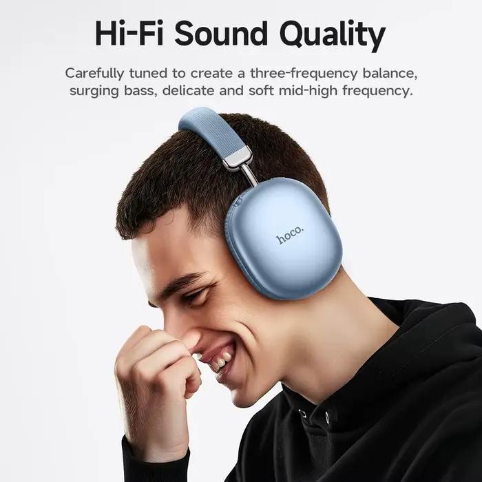 HOCO W35 Max casque de musique HiFi sans fil 42mm bobine haut-parleur couleur bonbon Bluetooth 5.3 S