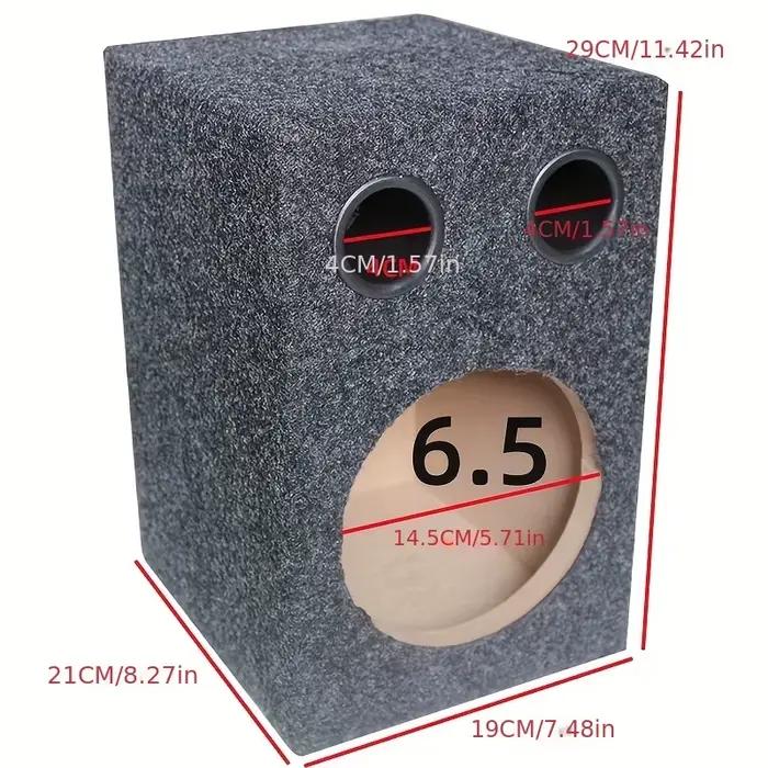 Système audio et vidéo pour voiture, kit DIY, caisson de test audio domestique, boîtier vide pour ha