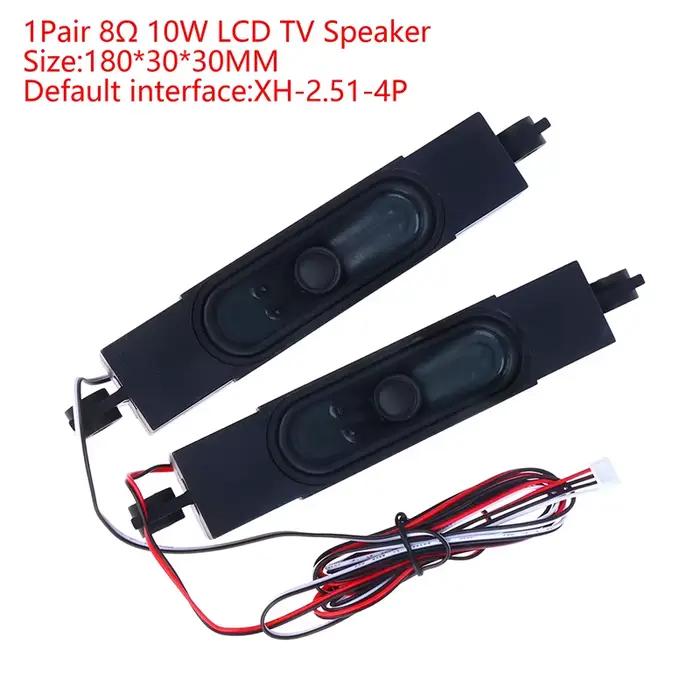 Haut-parleur TV avec écran LCD, haut-parleur passif, haut-parleur intégré, accessoire TV, moniteur d