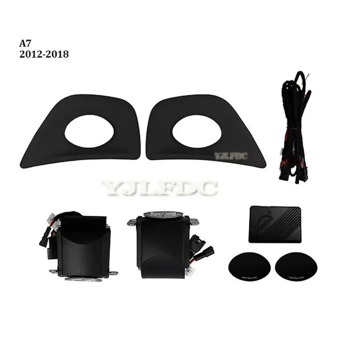 Haut-parleur de levage de twecirculation pour Audi, modification audio de voiture, carte Prada, lumi