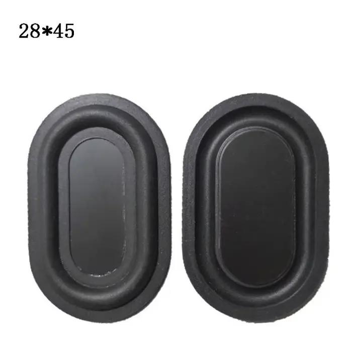 DiaphLeurs me de basse de forme nar, plaque de haut-parleur en caoutchouc, religions passives, plaqu