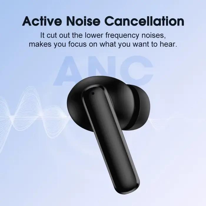 QCY T13 ANC écouteurs sans fil Bluetooth 5.3 suppression Active du bruit casque 4 micros ENC casque