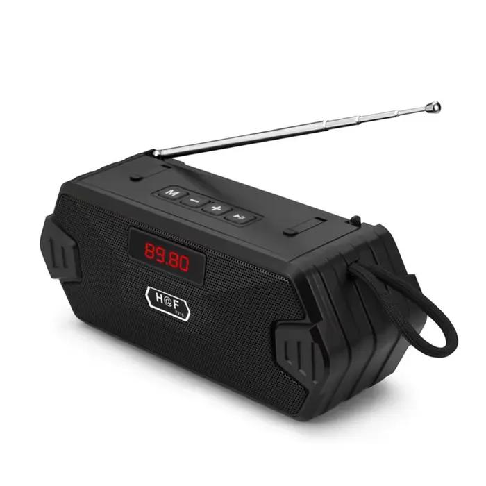 Haut-parleur sans fil Portable, Bluetooth, USB, pour l'extérieur, avec Radio FM, pour récepteur AUX