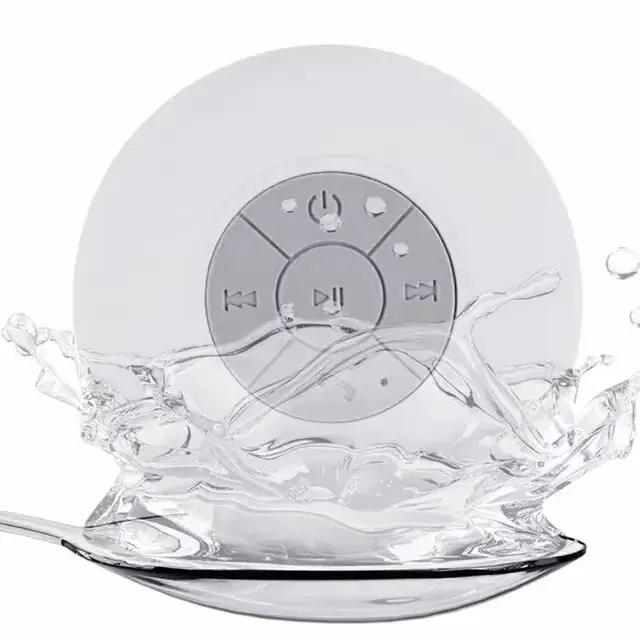 Mini haut-parleur Bluetooth portable, haut-parleur Bluetooth, microphone intégré, ventouse injuste,