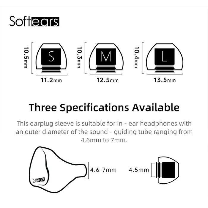 Softears UT – embouts à bobine vocale en alliage de titane, pour écouteurs intra-auriculaires HiFi,