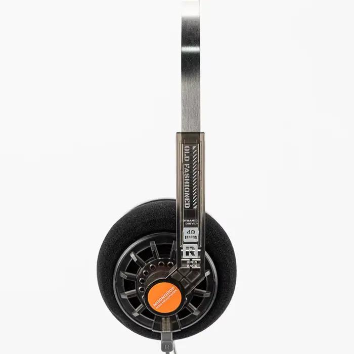 Moondrop Casque Hi-Fi Rétro Ouvert sur l'oreille avec Haut-parleur Dynamique 40 mm, Câble Modulaire