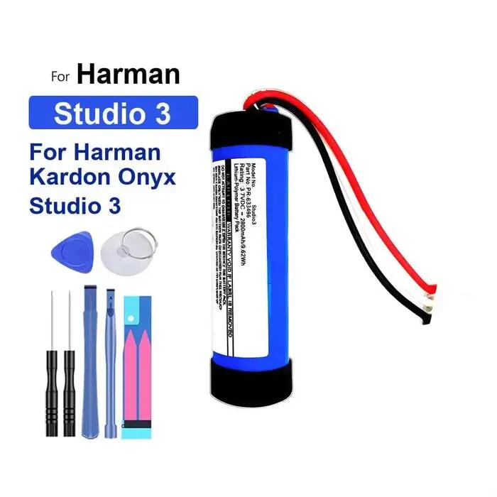 Batterie de haut-parleur à charge rapide 2600Mah pour Harman Kardon Onyx Studio 3