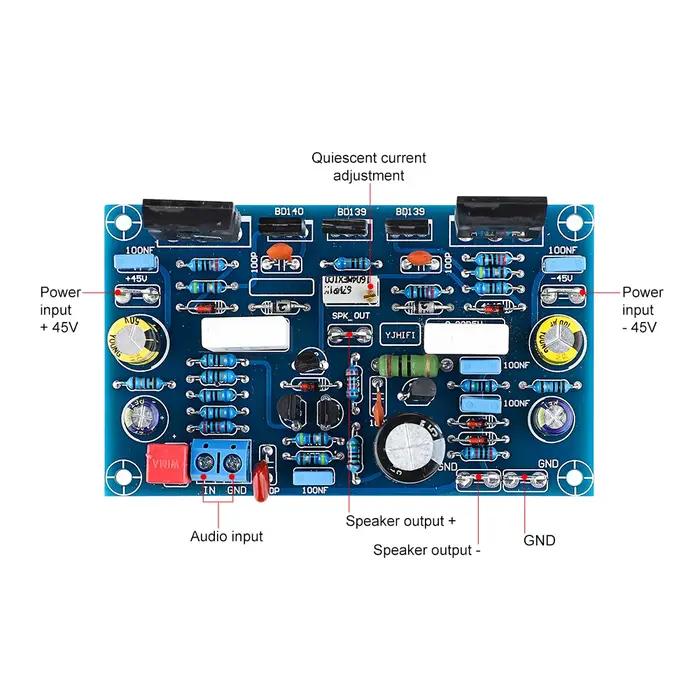 AIYIMA 1 paire carte amplificateur de puissance 100Wx2 amplificateur IRF240 FET classe A amplificate