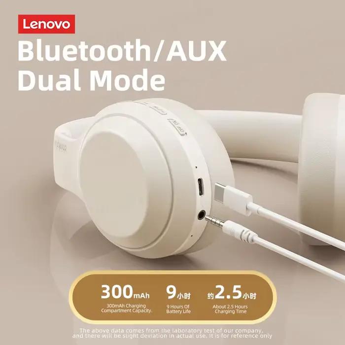Lenovo Thinkplus TH10 TWS Casque Stéréo Bluetooth Écouteurs Musique Casque avec Micro pour Mobile iP