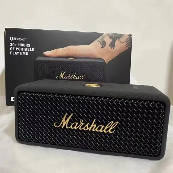 Nouveau haut-parleur Bluetooth 5.1 sans fil Marshall Emberton II original, haute qualité sonore, éta