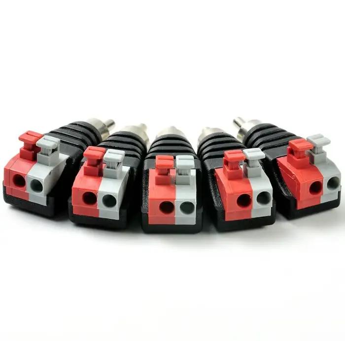 Fil de haut-parleur de haute qualité, câble A/V vers connecteur Audio mâle RCA, adaptateur Jack, pri