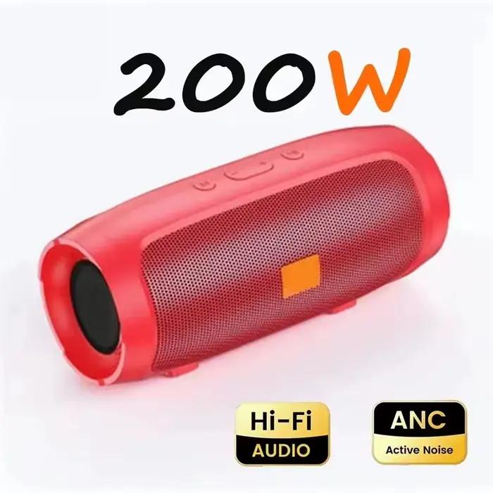 Enceinte Bluetooth sans fil portable Lenovo, double stéréo, basses profondes, subwoofer, radio FM, d