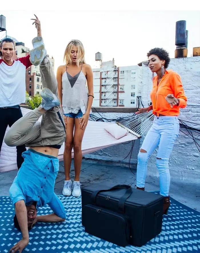 Étui de transport pour haut-parleur JBL Partybox On The Go 1ère/2ème génération, sac de rangement po