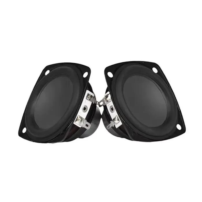 CABE-2Pcs 2.75 pouces 70.6Mm haut-parleur mi-bas 4Ω15W double haut-parleur Bluetooth magnétique long
