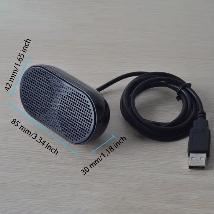 Mini haut-parleur portable pour ordinateur portable, remplacement universel, USB 62, Soundbox, appar