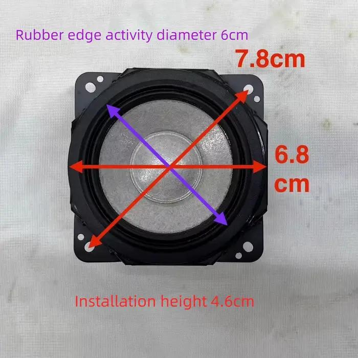1PC GHXAMP Stock 2.75" 6.8cm Haut-parleur large bande à cône en mica pour Sony SRS-XB41