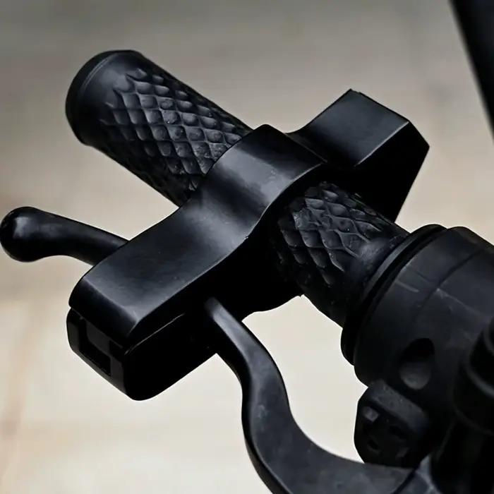 1 verrou de guidon antivol en alliage d'aluminium, adapté aux vélos électriques, motos et scooters