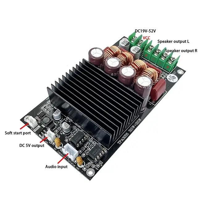 Carte d'amplificateur de puissance numérique stéréo HIFI