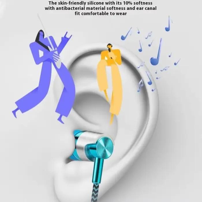 Écouteurs intra-auriculaires filaires avec suppression du bruit