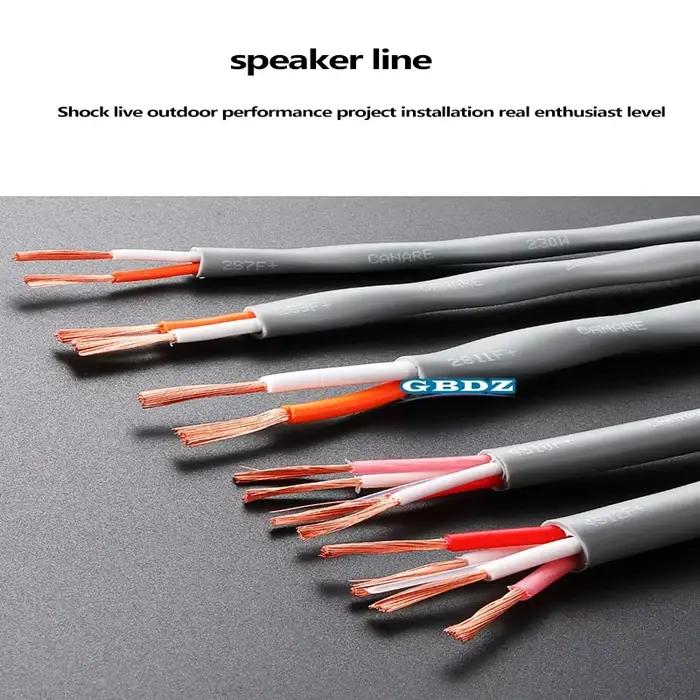 CANARE câble de haut-parleur fil à 4 cœurs 4S11 4 × 2.18 mm2