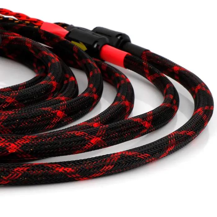Câble de haut-parleur 9AWG 2B vers 4B
