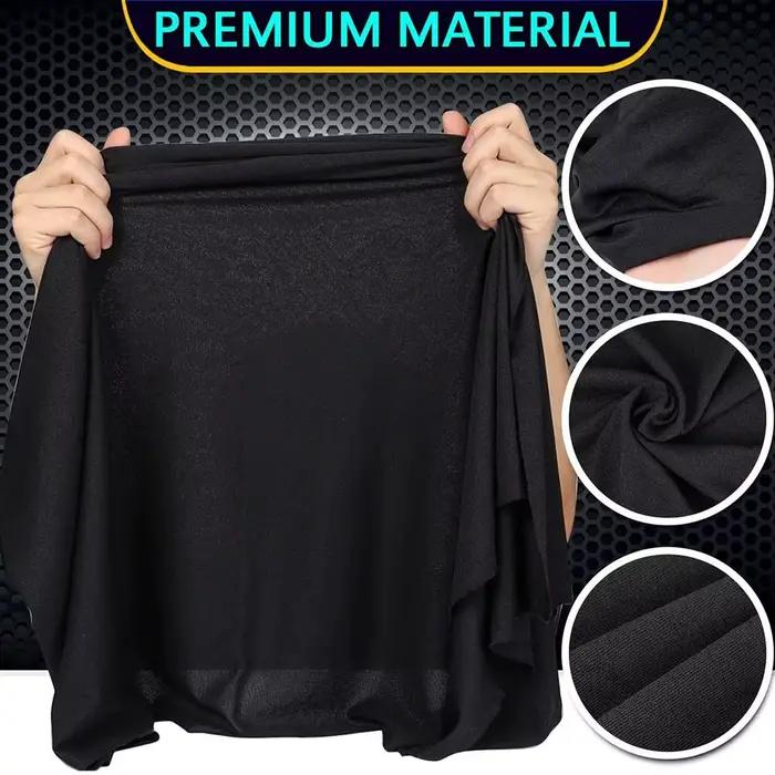 Coquille en tissu en maille respirante pour haut-parleurs anti-poussière, compatible avec haut-parleurs KTV et scènes, élégance et protection pour adultes unisexe