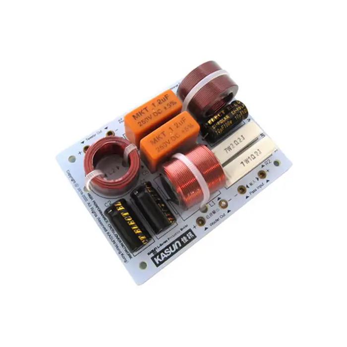 2 pièces L-380C 3 voies 3 haut-parleur (Tweeter + mi + basse) HiFi haut-parleurs domestiques Audio 200W diviseur de fréquence filtres croisés