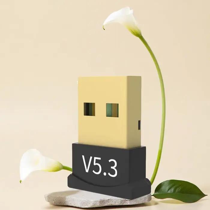 Adaptateur Bluetooth 5.3 Compatible USB Dongle Transmetteur Sans Fil Pour PC Portable Haut-parleur Récepteur Audio Occasions Spéciales