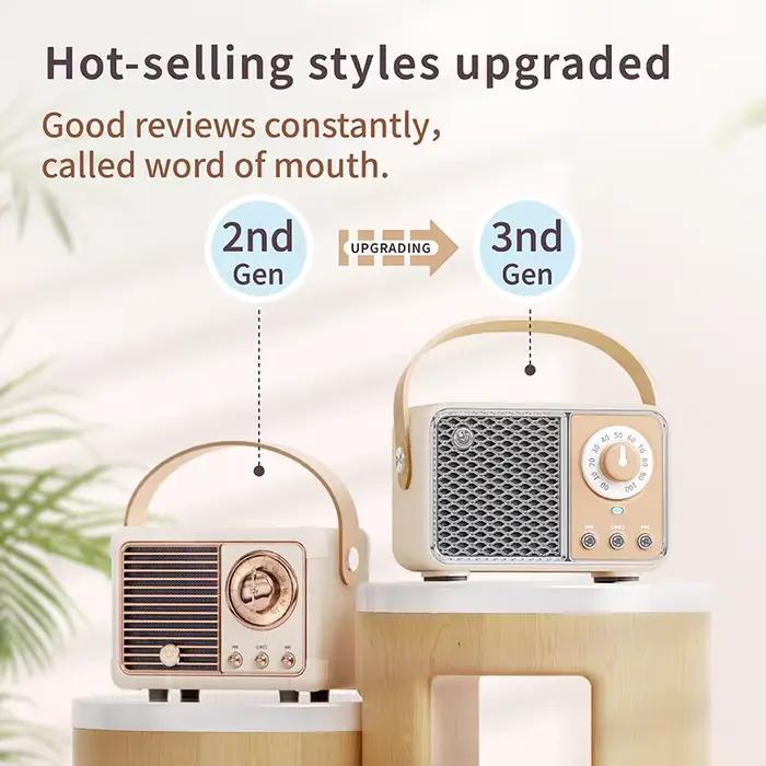 Caixa De Som haut-parleur Bluetooth boîte De son Portable musique Radio sans fil FM Mini Bocina Mp3 colonne colonne Blootooth déflecteur Audio