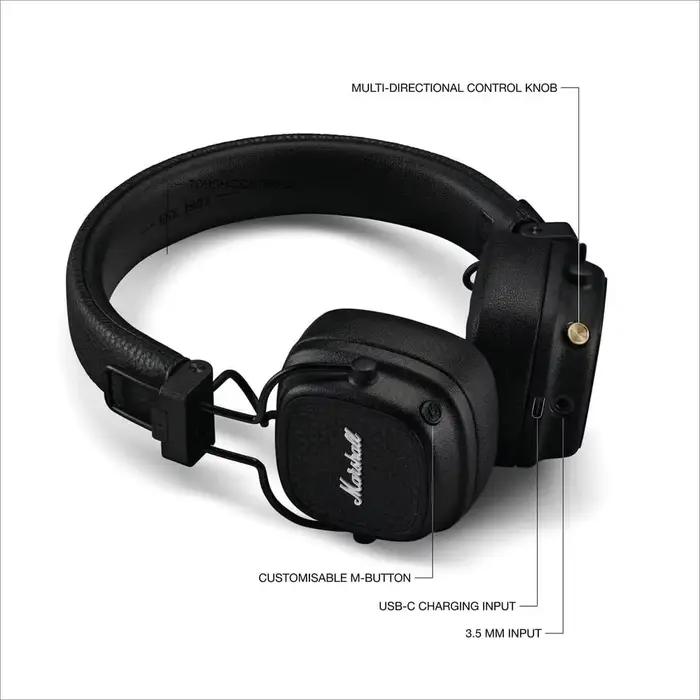 Casque Bluetooth sans fil Marshall Major V 5 avec micro