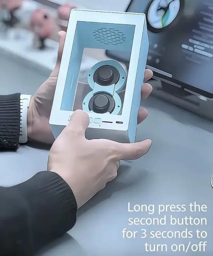 Nouvelle Enceinte Portable Transparente 2026
