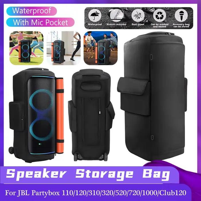 Pour JBL Party Box 720 accessoires haut-parleur Portable cache-poussière micro poche Double face