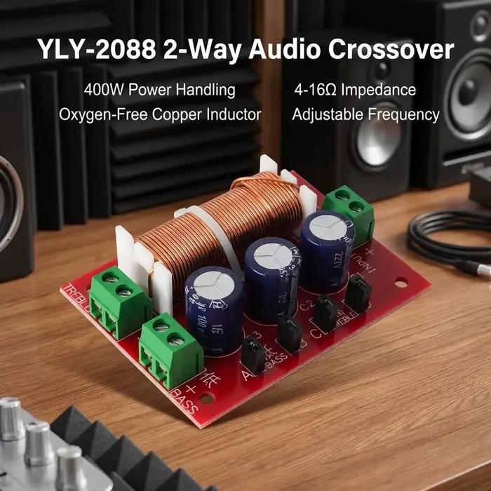 Module de filtre de crossover audio bidirectionnel YLY-2088 400W