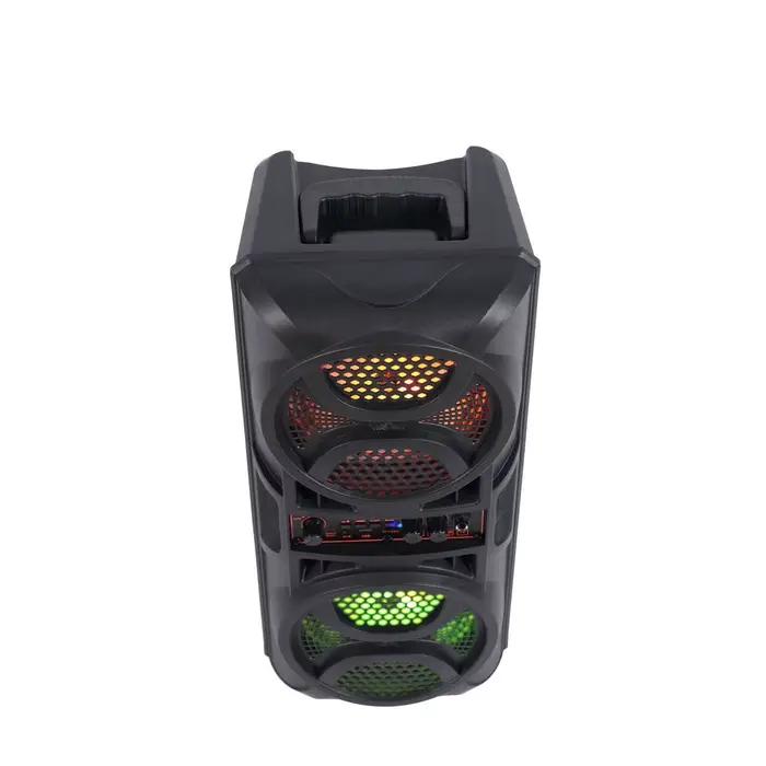 Haut-parleur Bluetooth Portable double caisson de basses de 6.5 pouces
