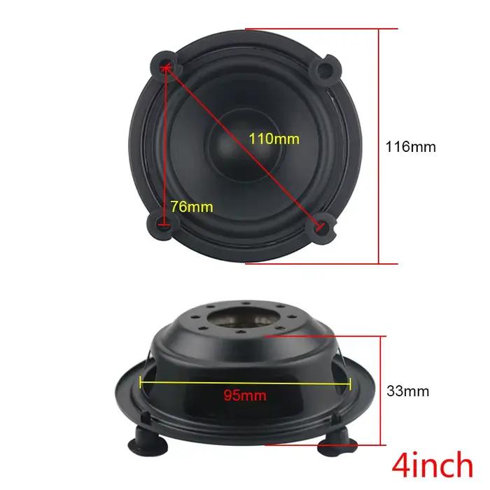 GHXAMP radiateur de basse haut-parleur passif caisson de basses auxiliaire Booster faux