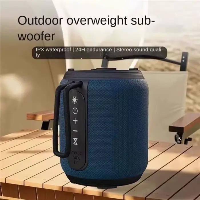 Haut-parleur Bluetooth portable de haute qualité avec batterie longue durée de vie pour usage à la maison et voyage occasions spéciales