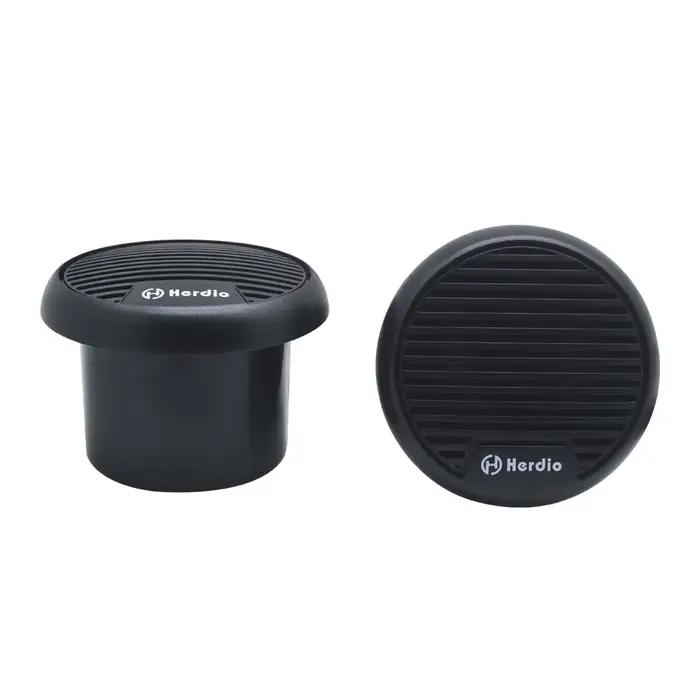 Herdio 3 ''haut-parleurs marins étanches 2 voies système Audio stéréo gamme complète haut-parleur de moto avec puissance maximale 140W pour voiture de bateau