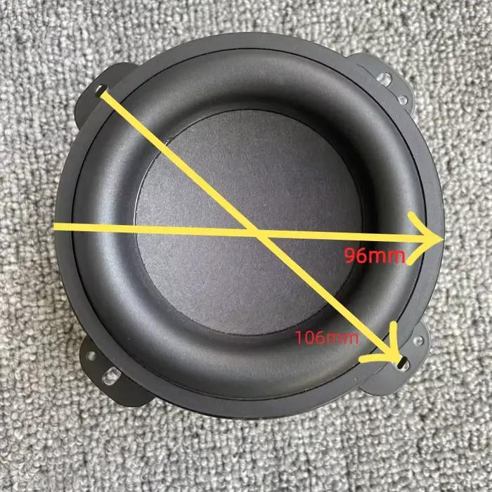 Haut-parleur de basses moyennes GHXAMP 4 pouces 96 mm