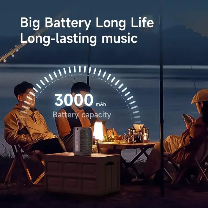 Haut-parleur Bluetooth Zealot S32PRO puissant pour musique immersive, basses claires, résistance à l'eau et longue durée de lecture pour usage domestique et en plein air