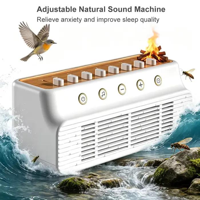 Haut-parleur Bluetooth portable à bruit blanc